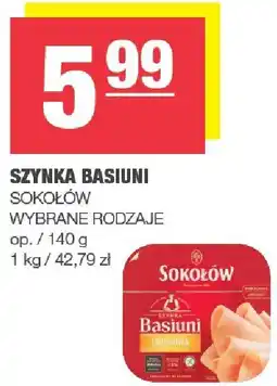 Spar Szynka Basiuni Sokołów oferta