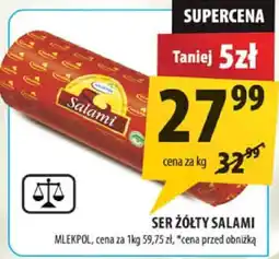 Arhelan Ser żółty salami 1kg Mlekpol oferta
