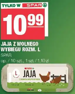 Spar Jaja z wolnego wybiegu rozm. L Spar oferta