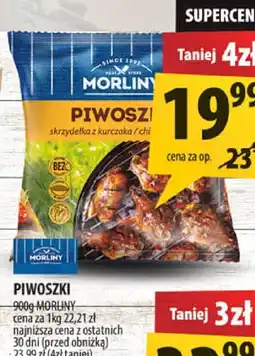 Arhelan Piwoszki skrzydełka z kurczaka 900g Morliny oferta