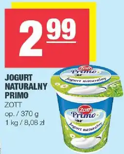 Spar Jogurt naturalny Primo Zott 370g oferta