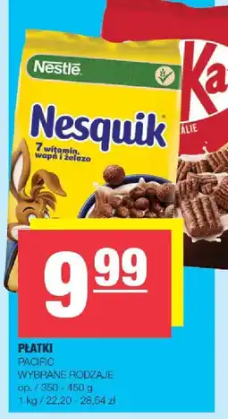 Spar Płatki Nesquik 350-450g Pacifico oferta