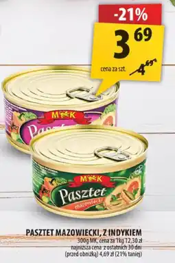 Arhelan Pasztet mazowiecki z indykiem 290g Mik oferta