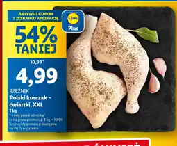 Lidl Polski kurczakćwiartki, XXL oferta