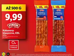Lidl Kabanosy Pikok oferta