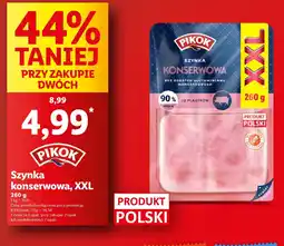 Lidl Szynka konserwowa Pikok XXL oferta