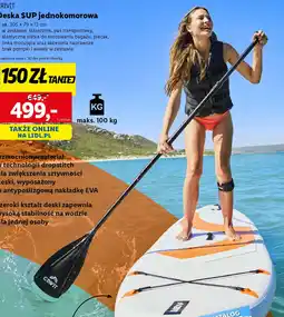 Lidl Deska SUP jednokomorowa Crivit oferta
