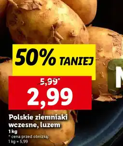 Lidl Polskie ziemniaki wczesne oferta