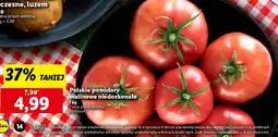Lidl Polskie pomidory malinowe niedoskonałe oferta