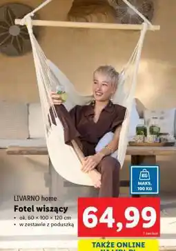 Lidl LIVARNO home Fotel wiszący oferta