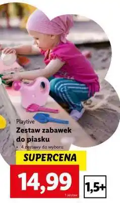 Lidl Zestaw zabawek do piasku oferta