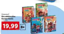 Lidl Clementoni Gra edukacyjna Escape Game oferta