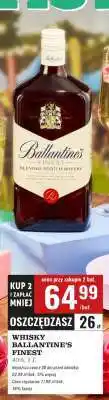 Biedronka Whisky Ballantine's Finest oferta