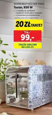 Lidl SILVERCREST KITCHEN TOOLS Toster, 920 W oferta
