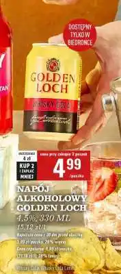 Biedronka NAPÓJ ALKOHOLOWY GOLDEN LOCH oferta