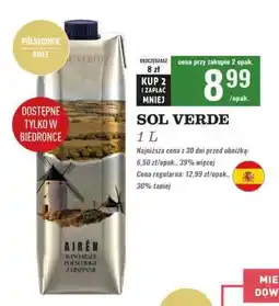 Biedronka SOL VERDE oferta