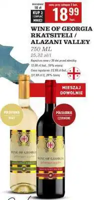 Biedronka WINE OF GEORGIA RKATSITELI / ALAZANI VALLEY oferta