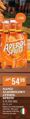 Biedronka NAPÓJ ALKOHOLOWY APEROL SPRITZ oferta