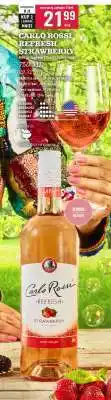 Biedronka CARLO ROSSI REFRESH STRAWBERRY oferta