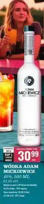 Biedronka WÓDKA ADAM MICKIEWICZ 40%, 500 ML oferta