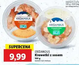 Lidl ERIDANOUS Krewetki z sosem oferta