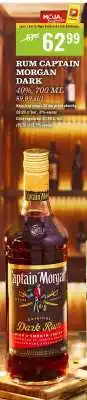 Biedronka RUM CAPTAIN MORGAN DARK oferta