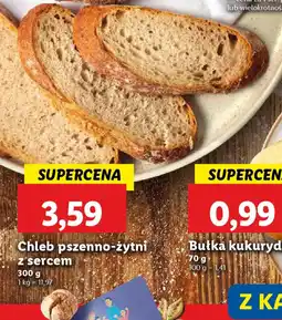 Lidl Chleb pszenno-żytni z sercem oferta