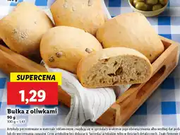 Lidl Bułka z oliwkami oferta