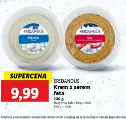 Lidl Krem z serem feta Eridanous oferta
