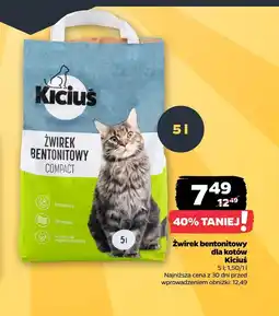 Netto Żwirek bentonitowy Kiciuś oferta