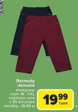 Carrefour Bermudy damskie oferta