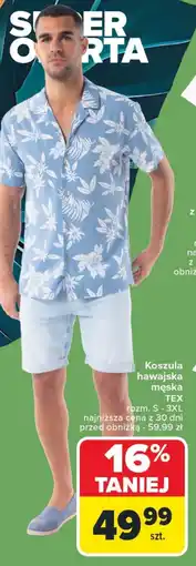 Carrefour Koszula męska TEX oferta