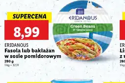 Lidl Fasola lub bakłażan w sosie pomidorowym Eridanous oferta
