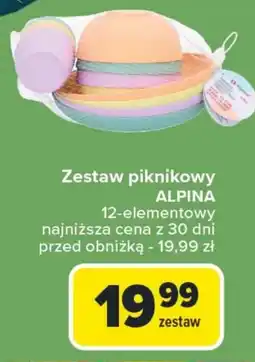Carrefour Zestaw piknikowy Alpina oferta