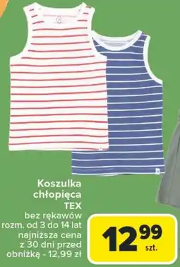 Carrefour Koszulka chłopięca TEX oferta