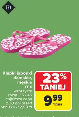 Carrefour Japonki TEX oferta