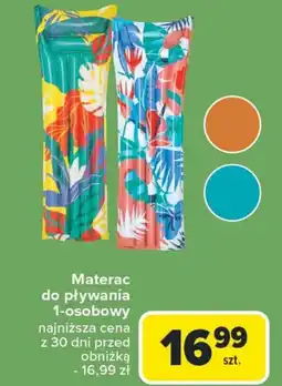 Carrefour Materac do pływania oferta