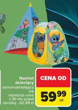 Carrefour Namiot oferta