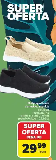Carrefour Buty sportowe męskie oferta