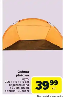 Carrefour Osłona plażowa oferta