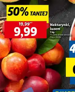 Lidl Nektarynki Kena oferta