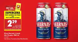 Biedronka Piwo Harnaś oferta