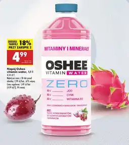 Biedronka Napój witaminowy Oshee oferta