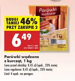 Biedronka Parówki Limit oferta