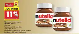 Biedronka Krem do smarowania Nutella oferta