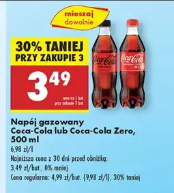 Biedronka Napój gazowany Coca-Cola oferta