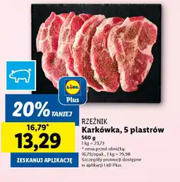 Lidl Karkówka Rzeźnik oferta