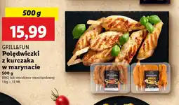 Lidl Grill&Fun Polędwiczki z kurczaka w marynacie oferta