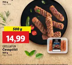Lidl Grill&Fun Cevapcici oferta