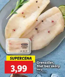 Lidl Grenadier, filet bez skóry oferta